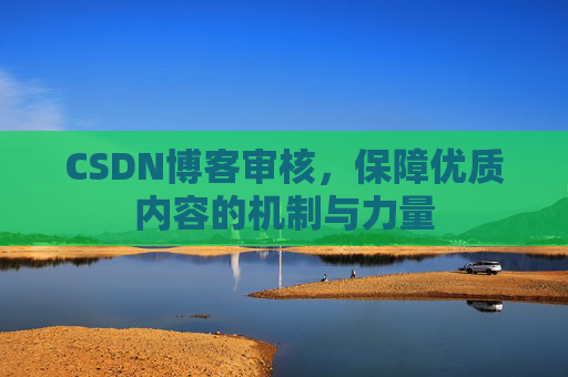 CSDN博客审核，保障优质内容的机制与力量